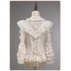 Twin Bears Antique Gemstone Fragrance Lace Blouse(1st Pre-Order/3 Colours/Full Payment Without Shipping)